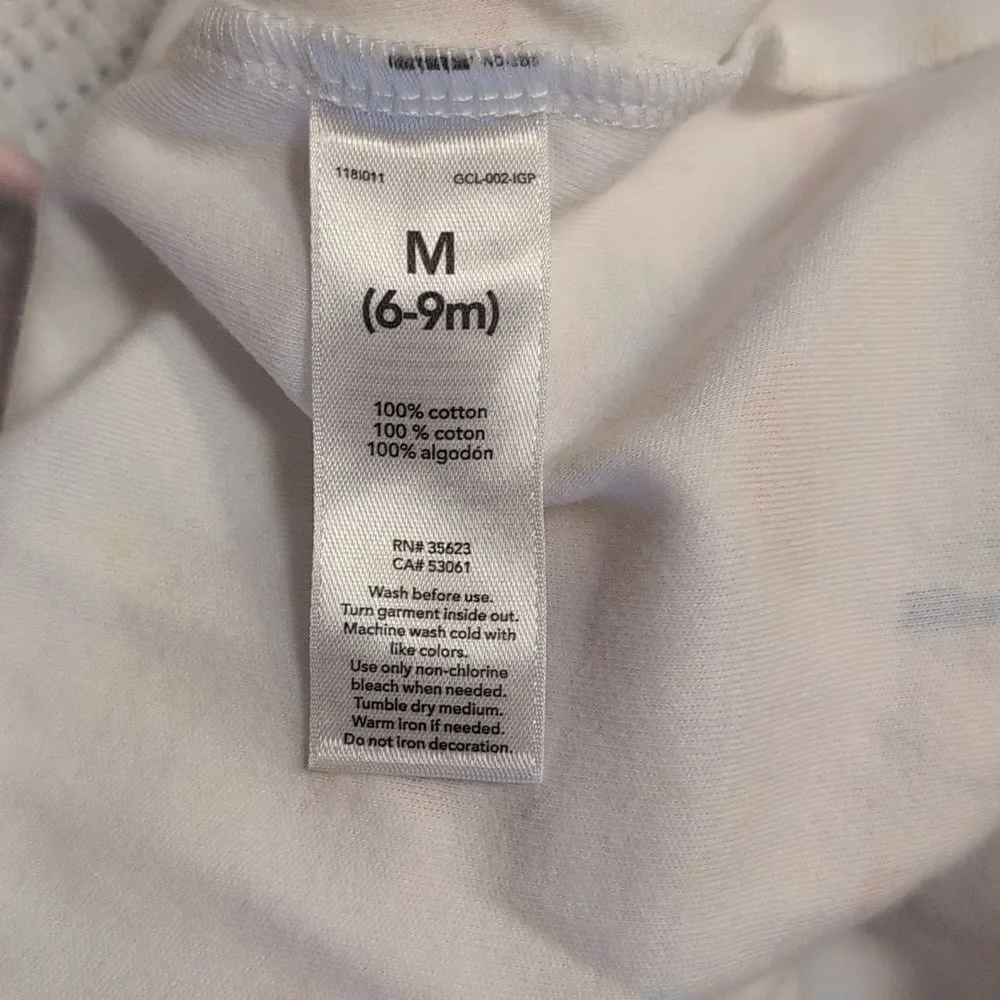 Carter's Medium 6-9 months Pink Unicorn Cotton Zippered Sleep Sack